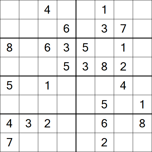 Sudoku 8x8 - Medium