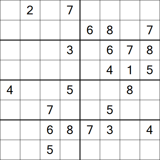 Sudoku 8x8 - Medium