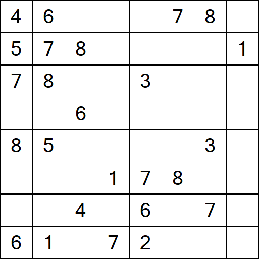 Sudoku 8x8 - Medium