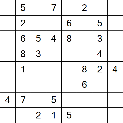 Sudoku 8x8 - Medium