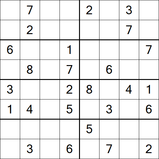Sudoku 8x8 - Medium