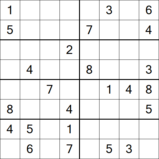 Sudoku 8x8 - Medium