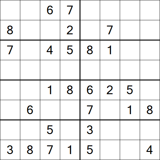 Sudoku 8x8 - Medium