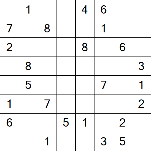 Sudoku 8x8 - Medium