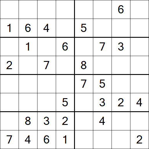 Sudoku 8x8 - Medium