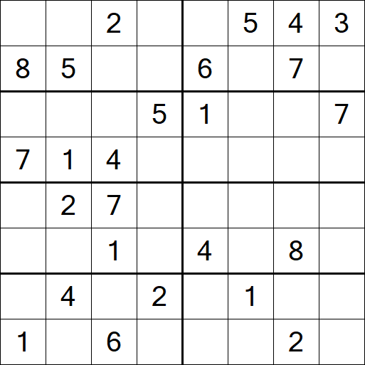 Sudoku 8x8 - Medium