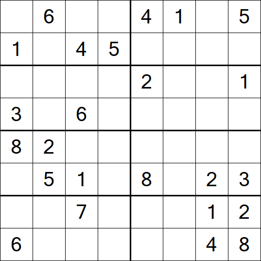 Sudoku 8x8 - Medium