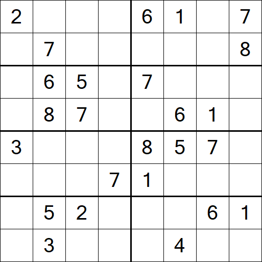 Sudoku 8x8 - Medium