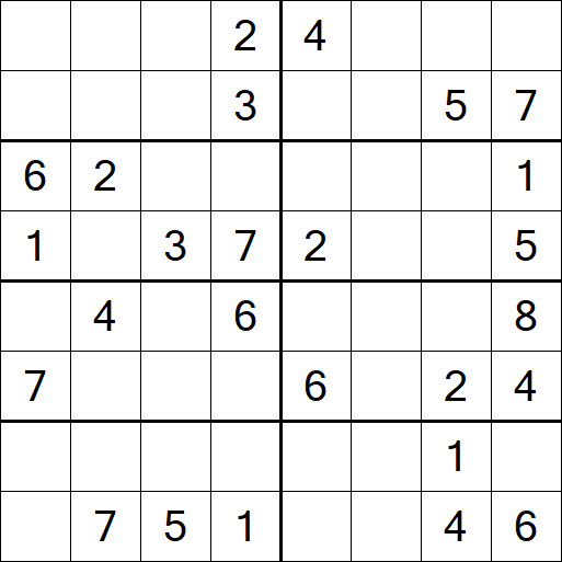 Sudoku 8x8 - Medium