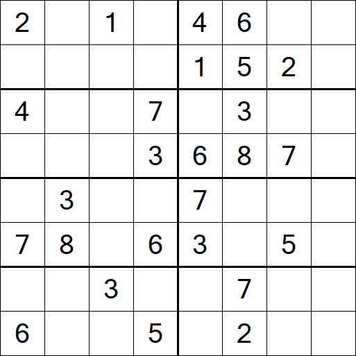 Sudoku 8x8 - Medium