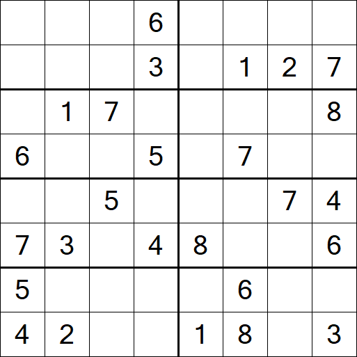 Sudoku 8x8 - Medium