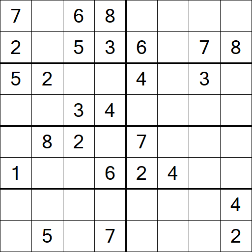 Sudoku 8x8 - Medium