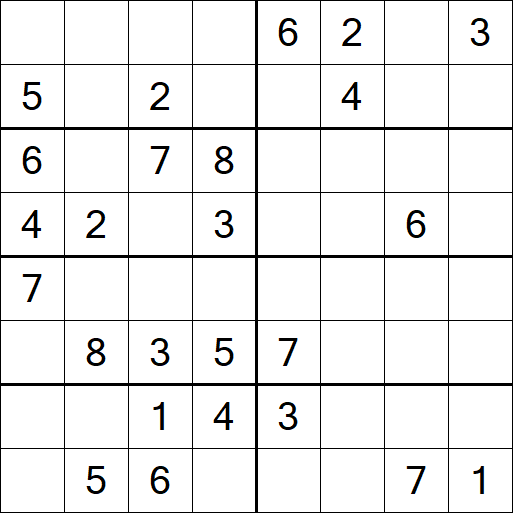 Sudoku 8x8 - Medium