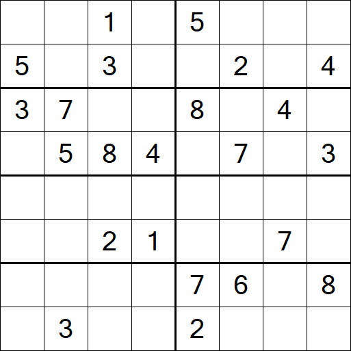 Sudoku 8x8 - Medium