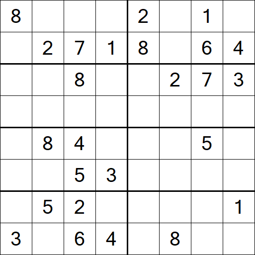 Sudoku 8x8 - Medium
