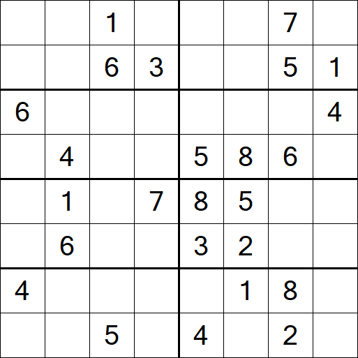 Sudoku 8x8 - Medium