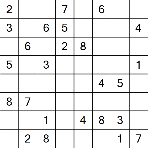 Sudoku 8x8 - Medium