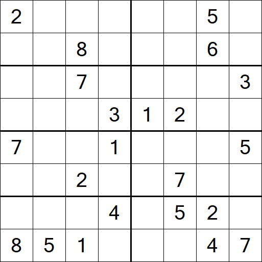 Sudoku 8x8 - Medium
