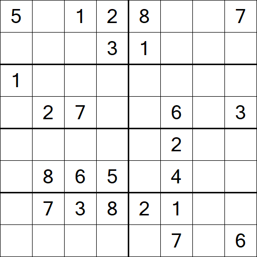 Sudoku 8x8 - Medium