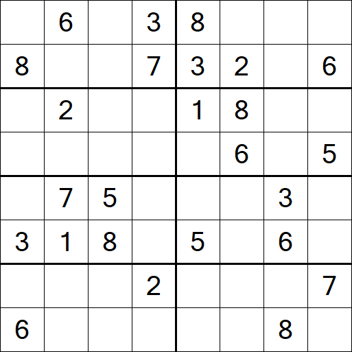 Sudoku 8x8 - Medium