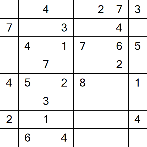 Sudoku 8x8 - Medio