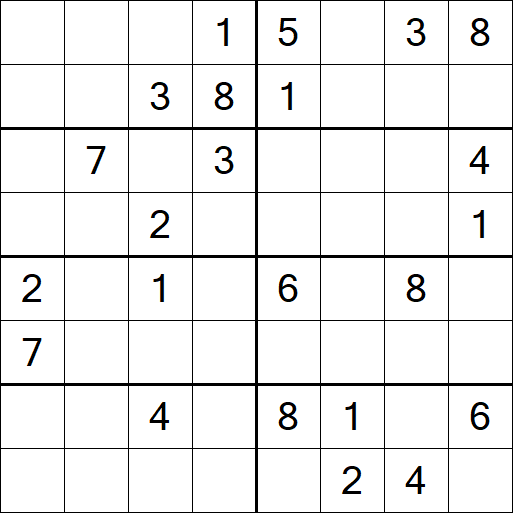 Sudoku 8x8 - Medio