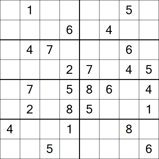 Sudoku 8x8 - Medio