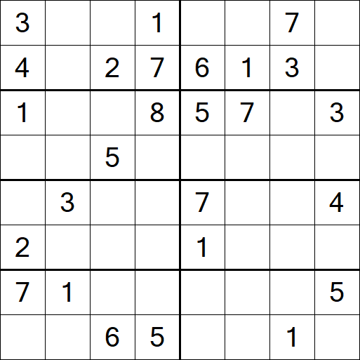 Sudoku 8x8 - Medio