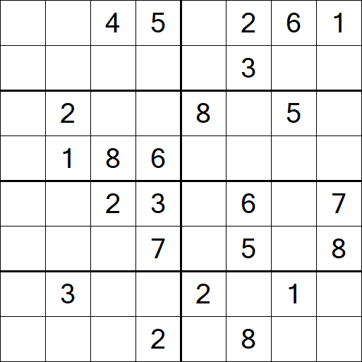 Sudoku 8x8 - Medio