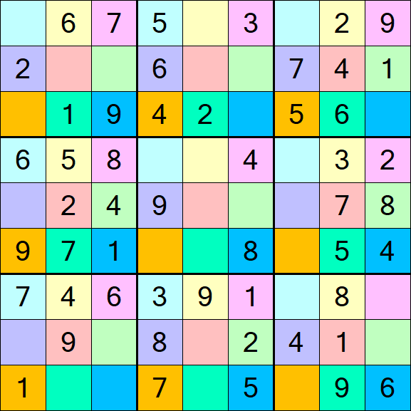 Sudoku DG - Einfach