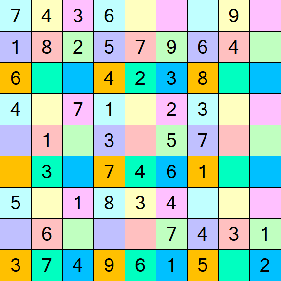 Sudoku DG - Fácil