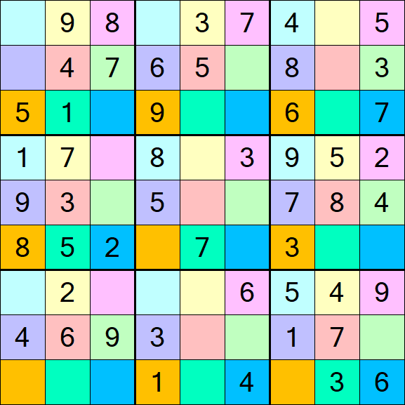 Sudoku DG - Einfach