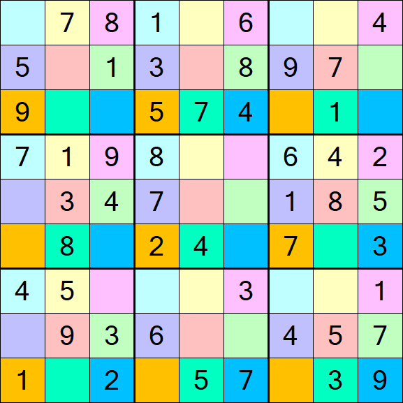 Sudoku DG - Einfach