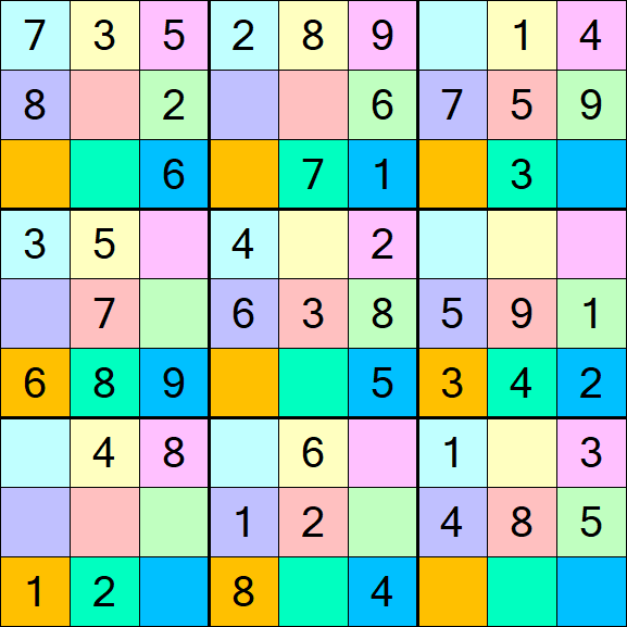Sudoku DG - Einfach