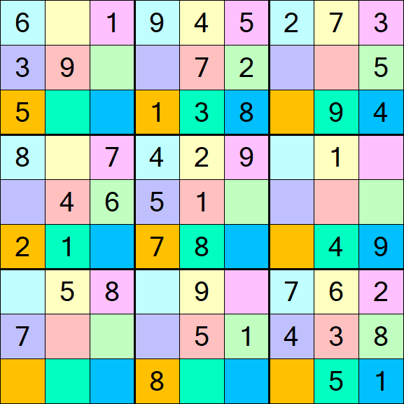 Sudoku DG - Einfach