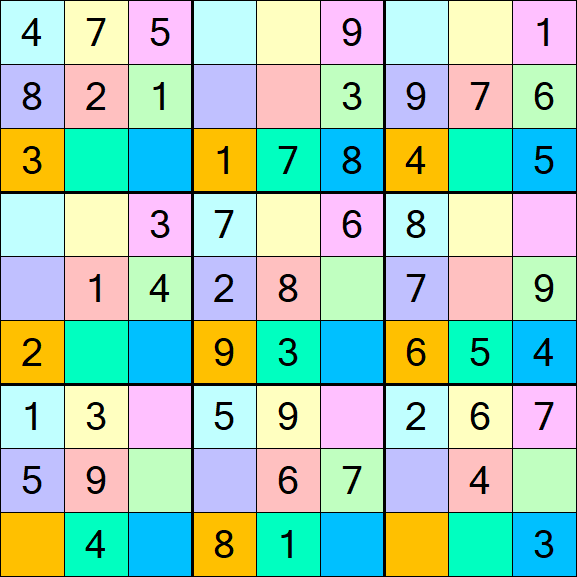 Sudoku DG - Fácil