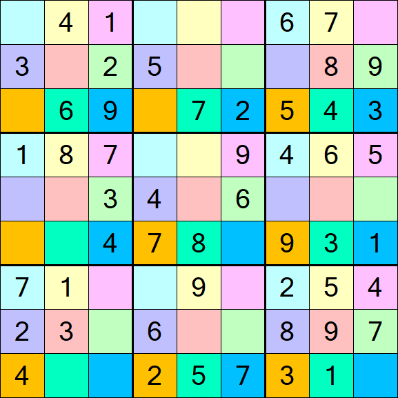 Sudoku DG - Einfach