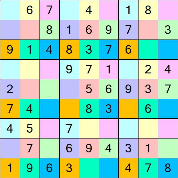 Sudoku DG - Einfach