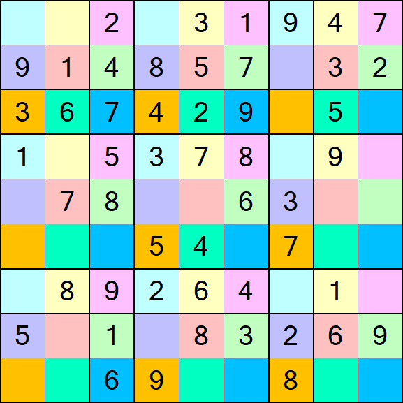 Sudoku DG - Einfach