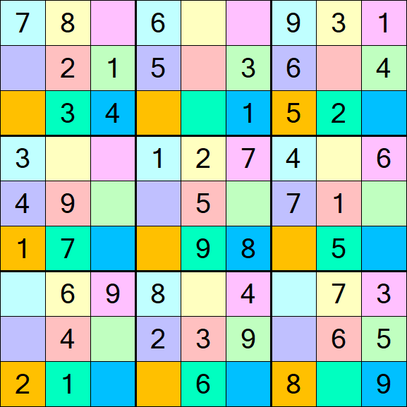 Sudoku DG - Einfach
