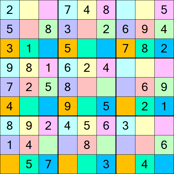 Sudoku DG - Einfach