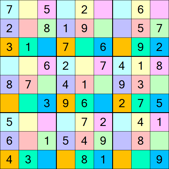 Sudoku DG - Einfach