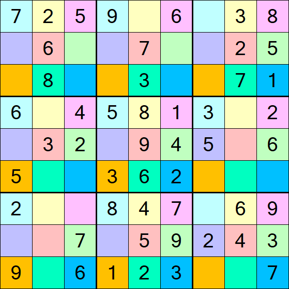 Sudoku DG - Einfach