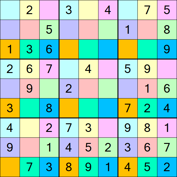 Sudoku DG - Einfach