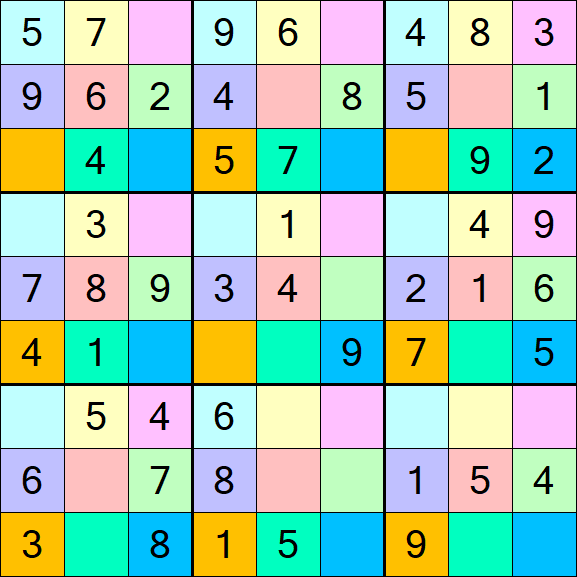 Sudoku DG - Einfach