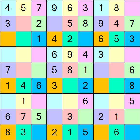 Sudoku DG - Einfach
