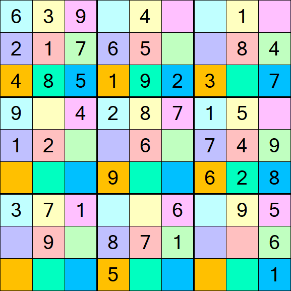 Sudoku DG - Einfach