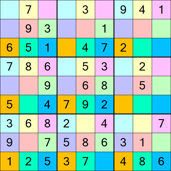 Sudoku DG - Fácil