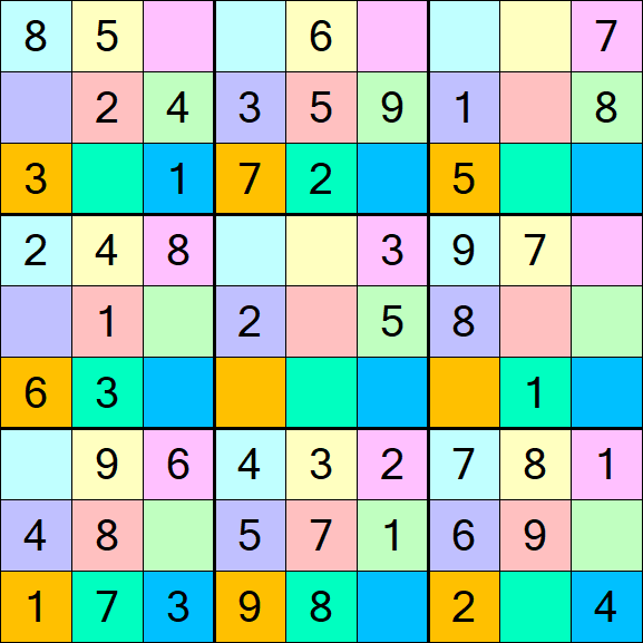 Sudoku DG - Einfach