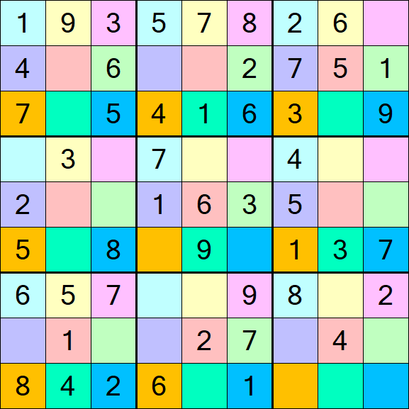Sudoku DG - Einfach
